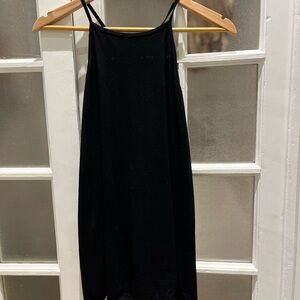 Black Halter Mini Dress